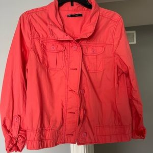 Coral light jacket